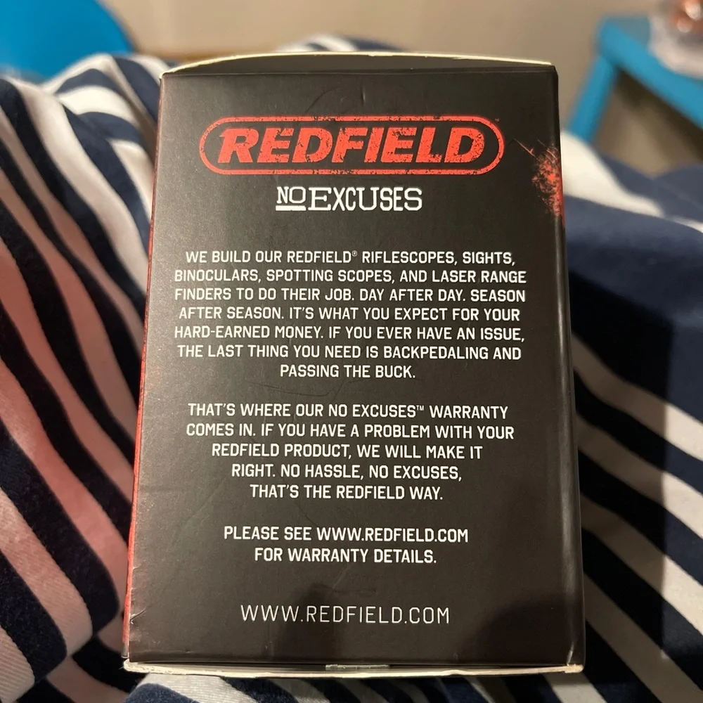 Redfield Raider 650 Laser Rangefinder Case Box Instruction Manual